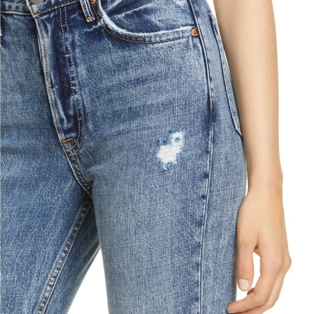 GRLFRND High Rise Jeans Vintage-Inspired Karolina 27 worn 1x  color-Almost Gone